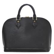 Pre-owned Leather louis-vuitton-bags Louis Vuitton Vintage , Black , D...