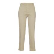 Nima ZIP Broek Dondup , Beige , Dames