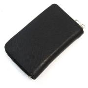 Pre-owned Leather wallets Louis Vuitton Vintage , Black , Dames