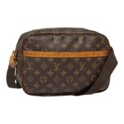 Pre-owned Canvas louis-vuitton-bags Louis Vuitton Vintage , Brown , Da...