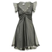 Pre-owned Tulle dresses Valentino Vintage , Black , Dames