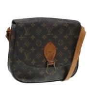 Pre-owned Canvas louis-vuitton-bags Louis Vuitton Vintage , Brown , Da...