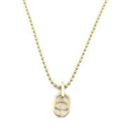 Pre-owned Yellow Gold necklaces Gucci Vintage , Yellow , Dames