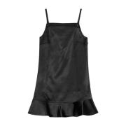 Zwarte Jurk Collectie Ganni , Black , Dames