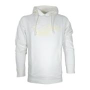 Sportieve hoodie met reliëflogo Paul & Shark , White , Heren