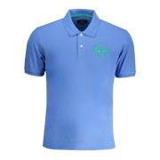 Polo Shirt Korte Mouwen Blauw Heren La Martina , Blue , Heren