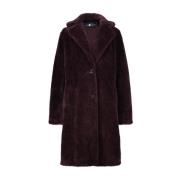 Gezellige Fleece Jas Luisa Cerano , Brown , Dames