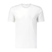 Klassiek Katoenen T-Shirt Egon Stefan Brandt , White , Heren