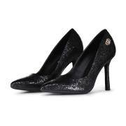 Pumps van gestempeld leer met elegant ontwerp Liu Jo , Black , Dames