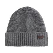 Grijze Carlton Beanie Hoed Barbour , Gray , Heren