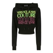 Truien Versace Jeans Couture , Black , Dames