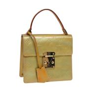 Pre-owned Leather louis-vuitton-bags Louis Vuitton Vintage , Beige , D...