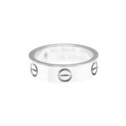 Pre-owned White Gold rings Cartier Vintage , Gray , Dames