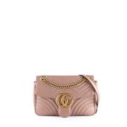 Pre-owned Leather gucci-bags Gucci Vintage , Pink , Dames