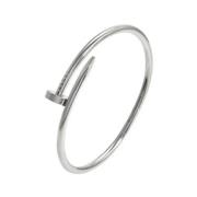 Pre-owned White Gold bracelets Cartier Vintage , Gray , Dames