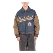 Varsity Academy Jack met Drukknoopsluiting Untitled Artworks , Blue , ...