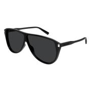 Zwarte zonnebril SL 731 Saint Laurent , Black , Heren