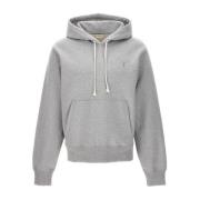 Grijze katoenen hoodie Saint Laurent , Gray , Heren