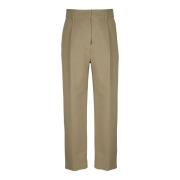 Amber Olive Katoenen Broek See by Chloé , Beige , Dames