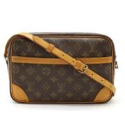 Pre-owned Canvas shoulder-bags Louis Vuitton Vintage , Brown , Dames