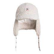 Aviator Hat met krullende fleecevoering Parajumpers , Beige , Unisex