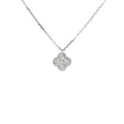 Pre-owned White Gold necklaces Van Cleef & Arpels Pre-owned , Gray , D...