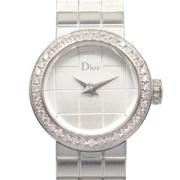 Pre-owned Stainless Steel watches Dior Vintage , Gray , Dames