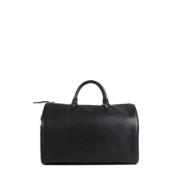 Pre-owned Leather louis-vuitton-bags Louis Vuitton Vintage , Black , D...