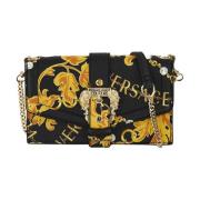 Portemonnees Versace Jeans Couture , Black , Dames