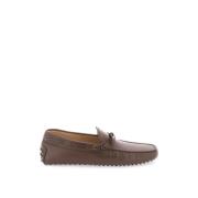 City Gommino Leren Loafers Tod's , Brown , Heren