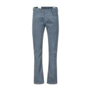 Comfortabele Corduroy Broek Tapered Fit Baldessarini , Blue , Heren