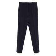 Navy Casual Broek Le Tricot Perugia , Blue , Dames