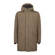 Gore Fishtail Parka 2Layer Herno , Green , Heren