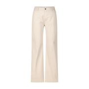 Rechte New York Broek Mason's , Beige , Dames