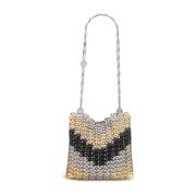 Color-block Chevron Multicolor Messing Tas Paco Rabanne , Multicolor ,...