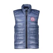 Gewatteerd Donsvest voor Koude Dagen Canada Goose , Blue , Heren