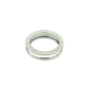 Pre-owned White Gold rings Bvlgari Vintage , Gray , Dames