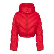 Stijlvolle Winterjassen Collectie Elisabetta Franchi , Red , Dames