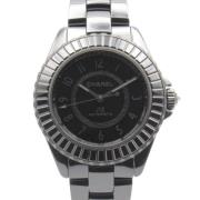 Pre-owned Metal watches Chanel Vintage , Black , Heren