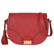 Pre-owned Leather louis-vuitton-bags Louis Vuitton Vintage , Red , Dam...