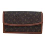 Pre-owned Canvas louis-vuitton-bags Louis Vuitton Vintage , Brown , Da...