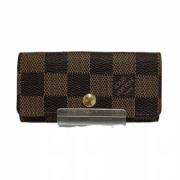 Pre-owned Canvas key-holders Louis Vuitton Vintage , Brown , Dames