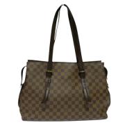 Pre-owned Canvas louis-vuitton-bags Louis Vuitton Vintage , Brown , Da...