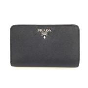 Pre-owned Fabric wallets Prada Vintage , Blue , Dames