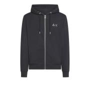 Zwart Hoodie Pak Moderne Casual Stijl Sun68 , Black , Heren