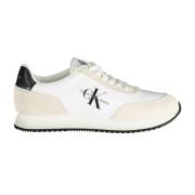 Sportschoen met veters en contrasterende details Calvin Klein , White ...