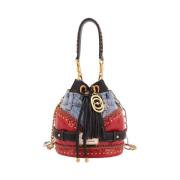 Stijlvolle Leren Tas La Carrie , Multicolor , Dames