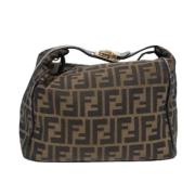 Pre-owned Canvas fendi-bags Fendi Vintage , Brown , Dames