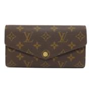 Pre-owned Fabric wallets Louis Vuitton Vintage , Brown , Dames