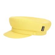 Zomer Beret Collectie 2023 Borsalino , Yellow , Dames